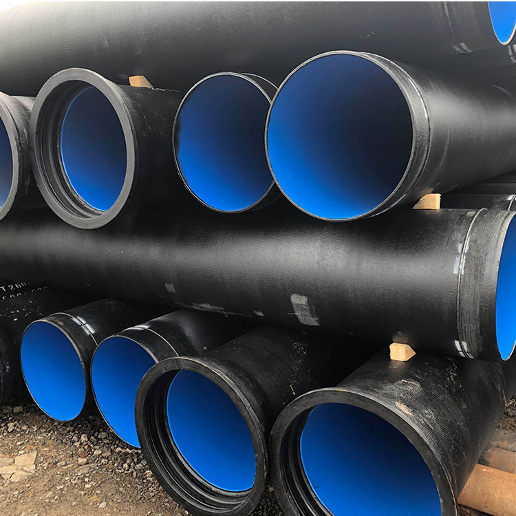 Customized Construction Works ISO2531 En545 En598 K9 C40 C30 C25 Bitumen Coated Ductile Iron Di Pipe Manufacturer