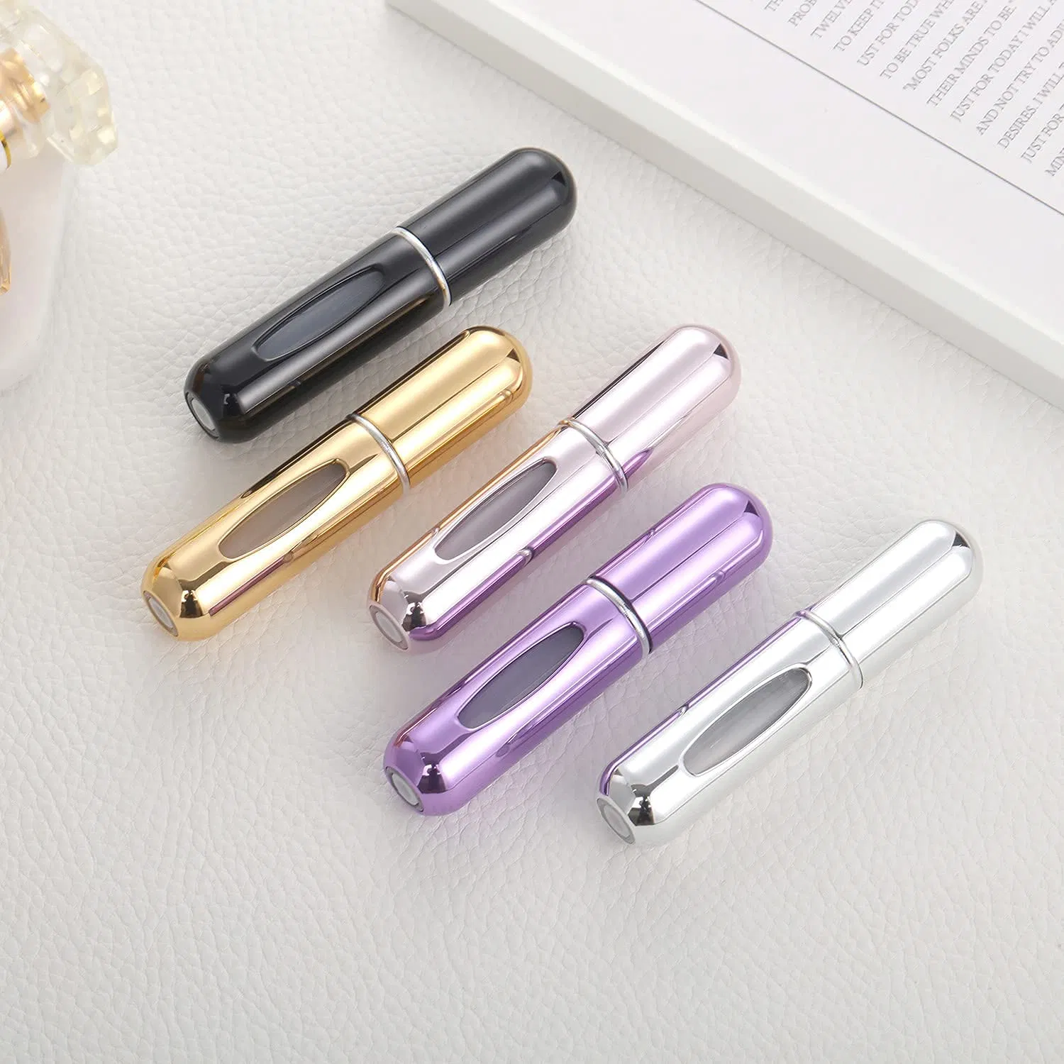 Portable Mini Refillable Perfume Atomizer Bottle Atomizer Travel Size Accessories Spray Bottles