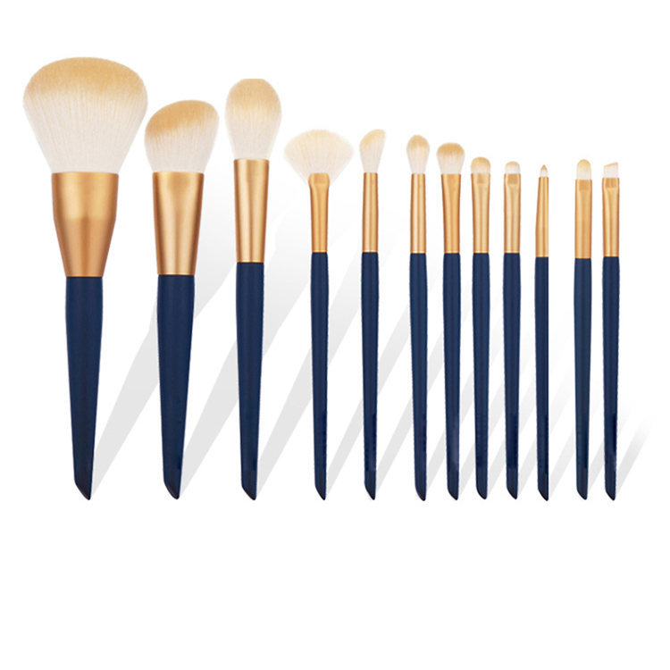 Hot Selling Make up Brush Kit 12PCS Powder Foundation Blending Concealer Eyeshadow Eyeliner Makeup Brush Set