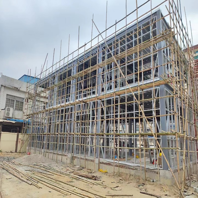 Wonderful Pre-Fabricated Emergency Rescue Zones in Gray Green Black