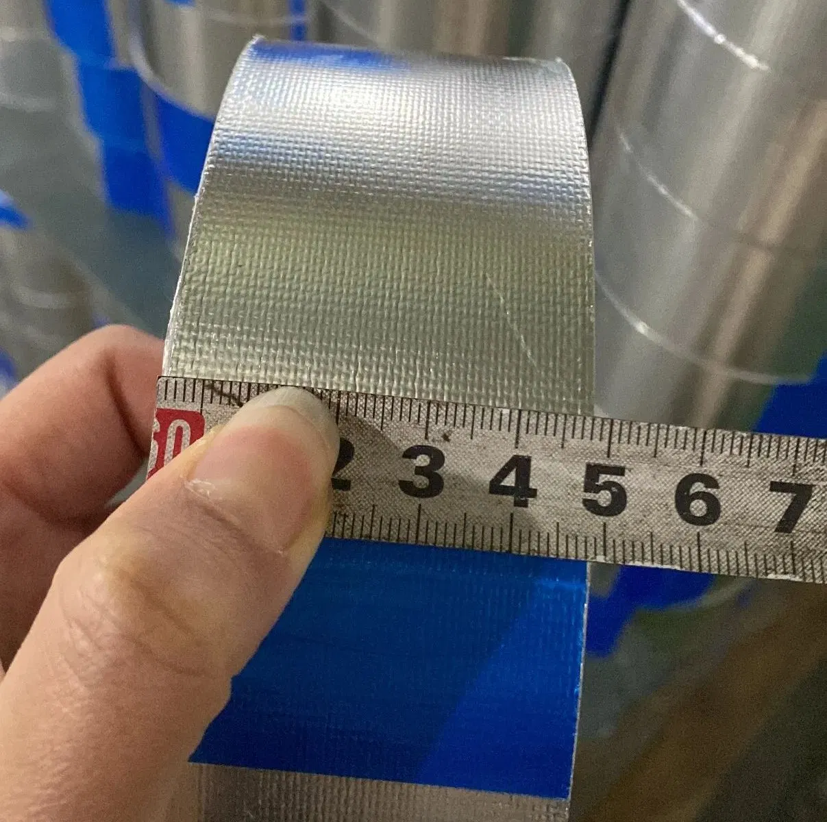 Manufacturer Supply Optimize Insulation Aluglass HVAC Foil Fiber Adhesive Tape