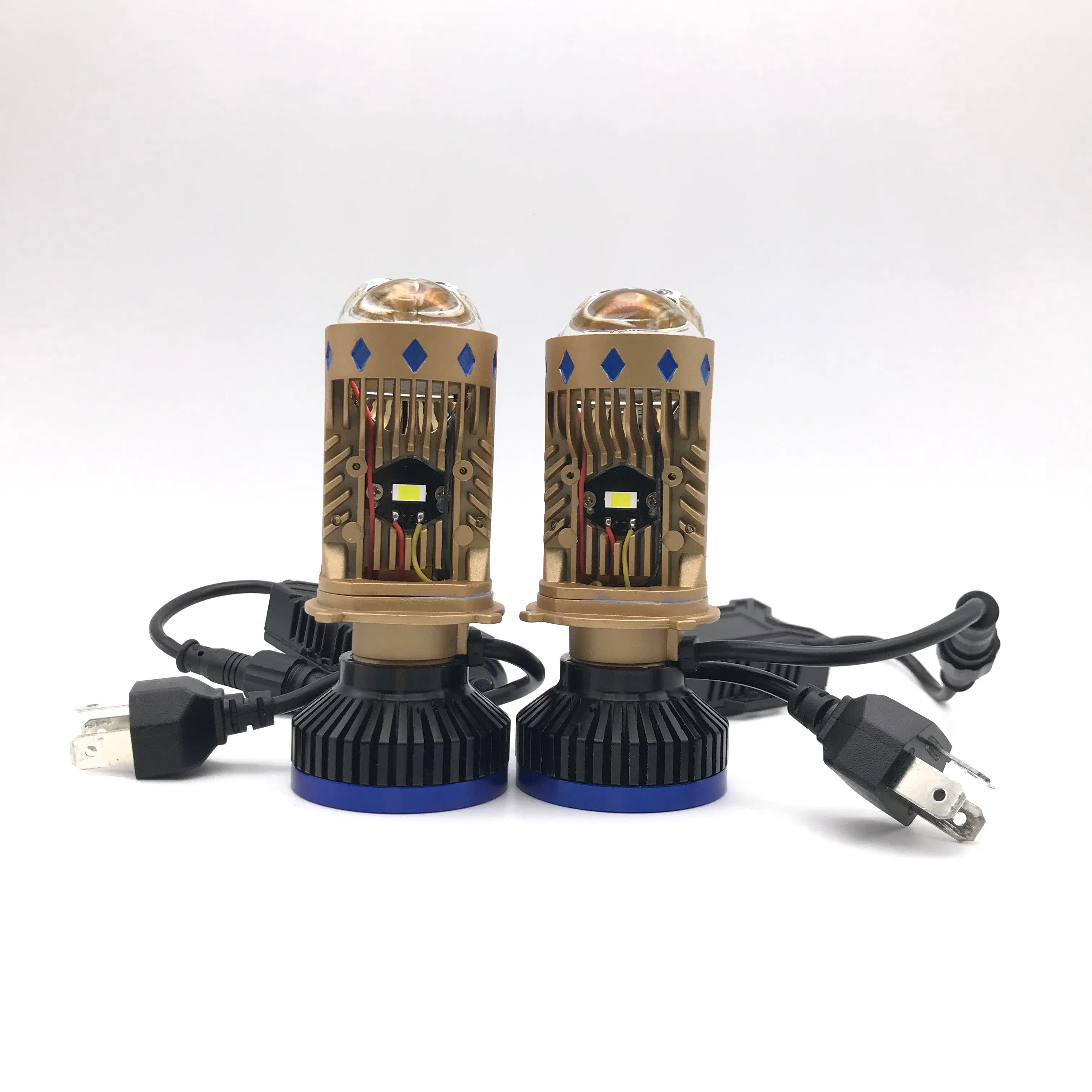 Светодиодная фара H4 75W 6000K Super Bright