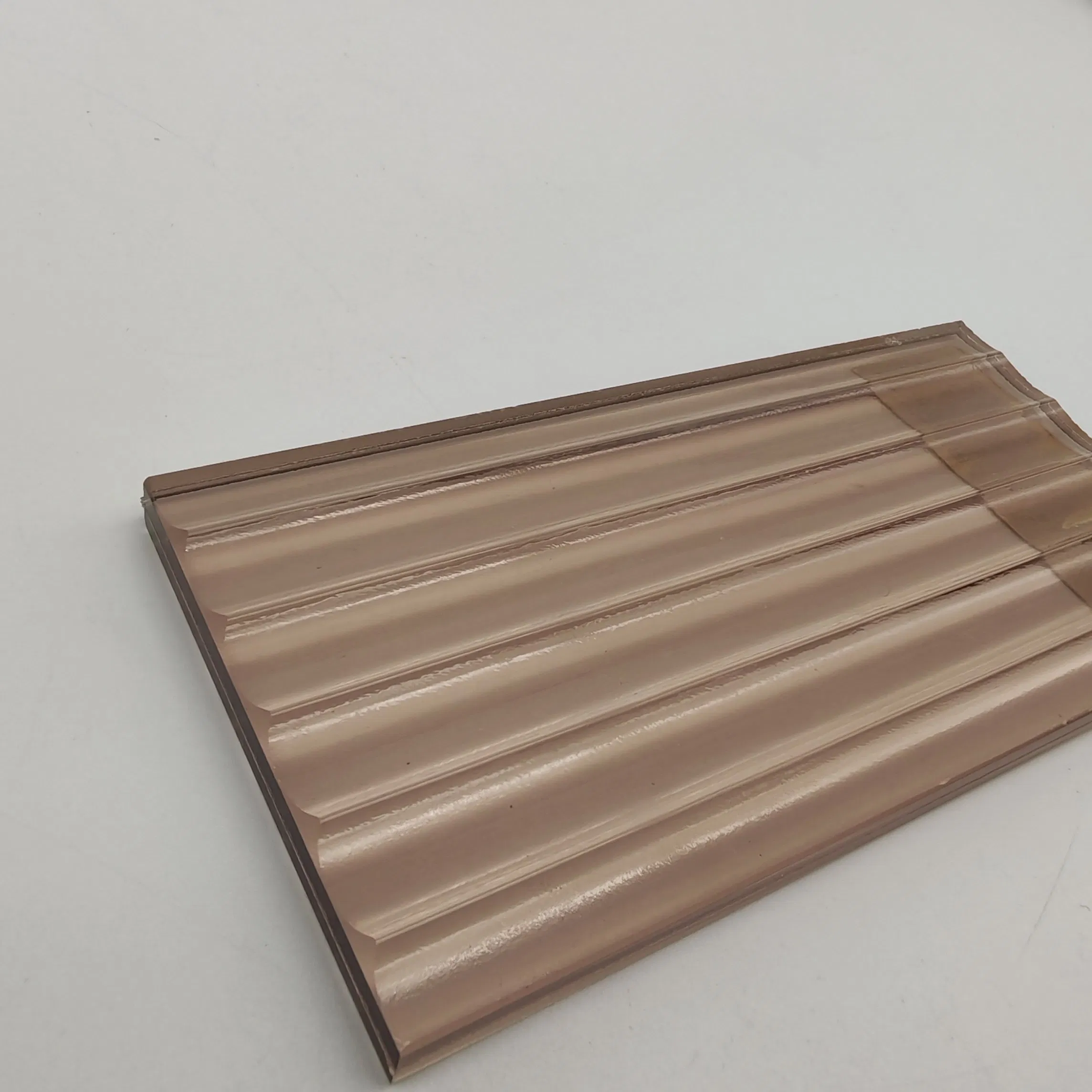 Premium Patterned Tempered Glass Panel for Elegant Interiors
