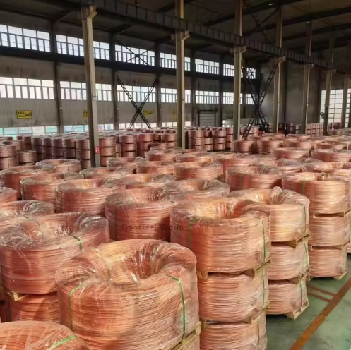 1/2 Inch X 0.028 Inch X 15 M Copper Tube Used in Water Supply and Distribution Pipelines