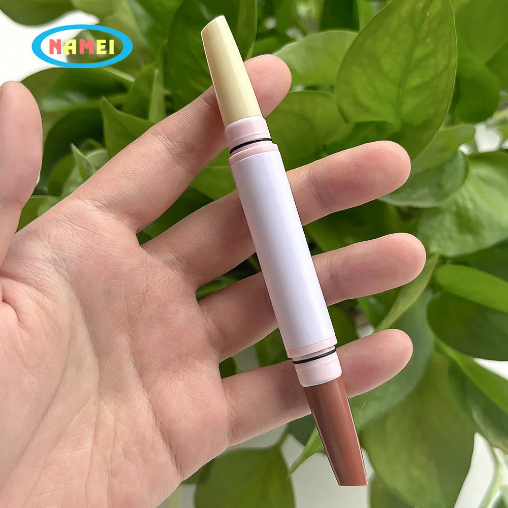 Changeable Nib Concealer High Gloss Double Head Lipstick Tube Eye Shadow Silkworm Laying Pen