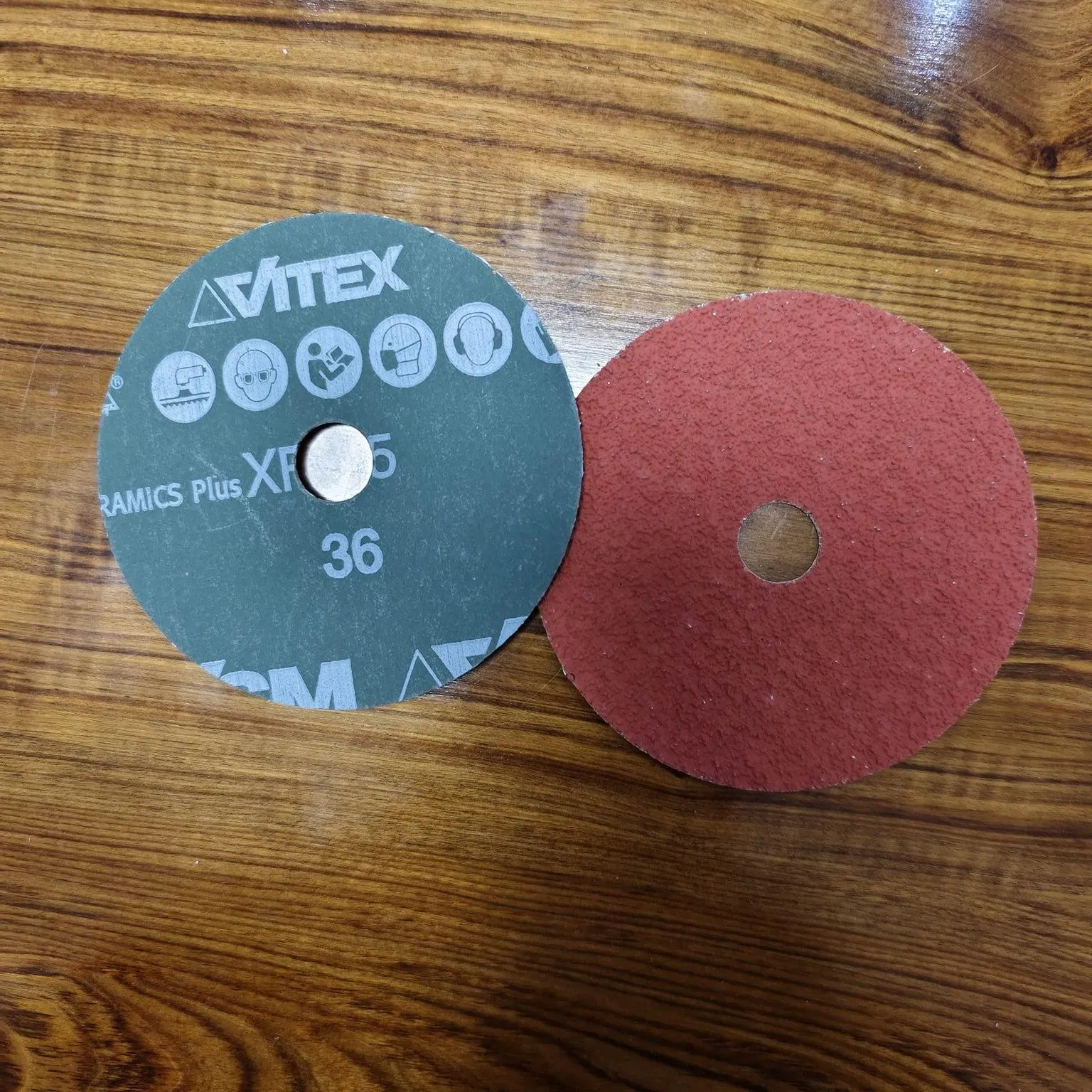 3m 984f Cross Slot Ceramic Felxible Fiber Disc Grinding Disc