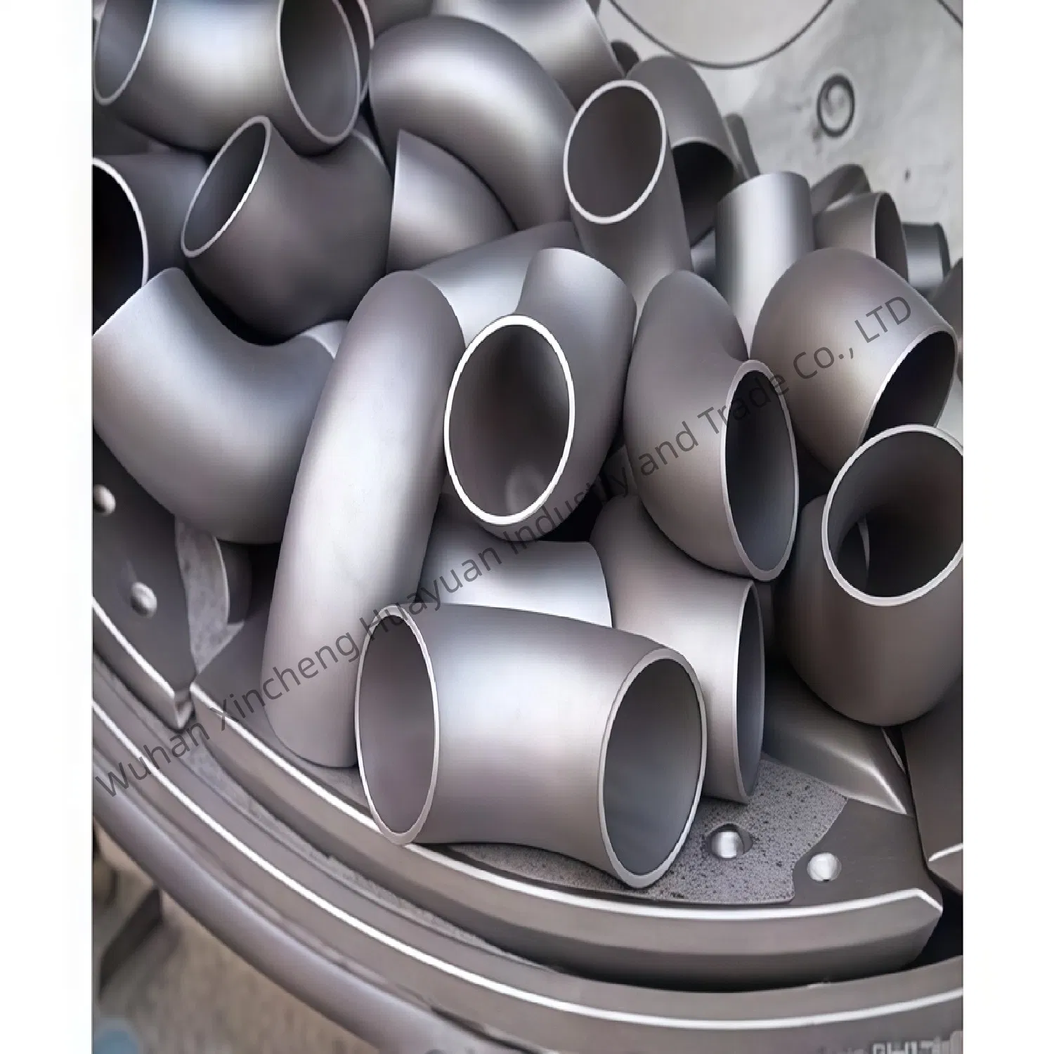 Pharmaceutical Equipment 90 Degree 316ti Stainless Steel Elbow ASME Bpe