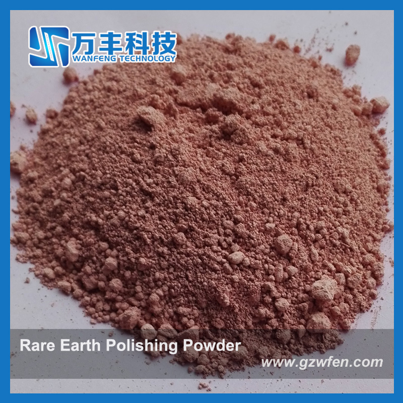 Полировальный порошок редкоземельный красный D50 2.8 мкм