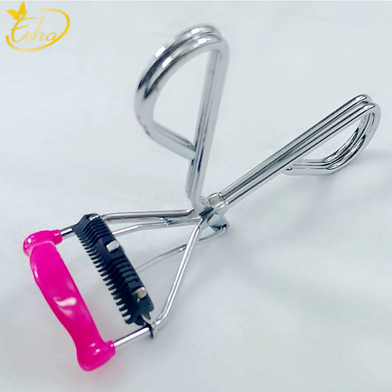 High Quality Silver Eyelashes Curler with Comb