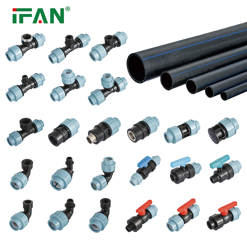 Ifan PE100 High-Density China Supplier Polyethylene Plastic Tubes HDPE Pipe Irrigation Pipes