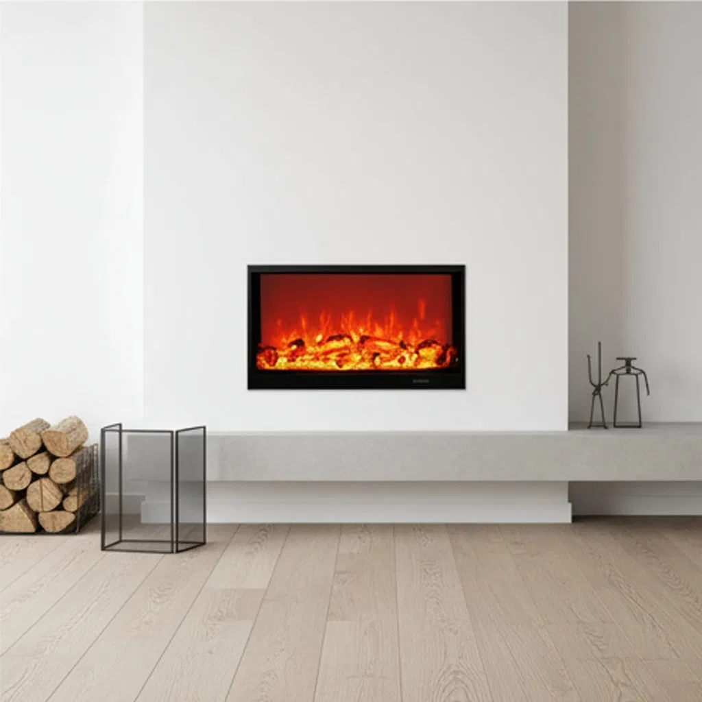 Energy-Efficient LED Electric Fireplace Heater for Cozy Spaces