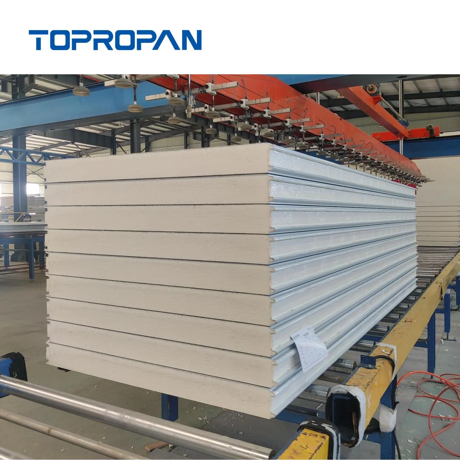 Building Material Factory Price Insulated Wall/Roof Panels Rock Wool/PU/PIR/PUR Sandwich Panel