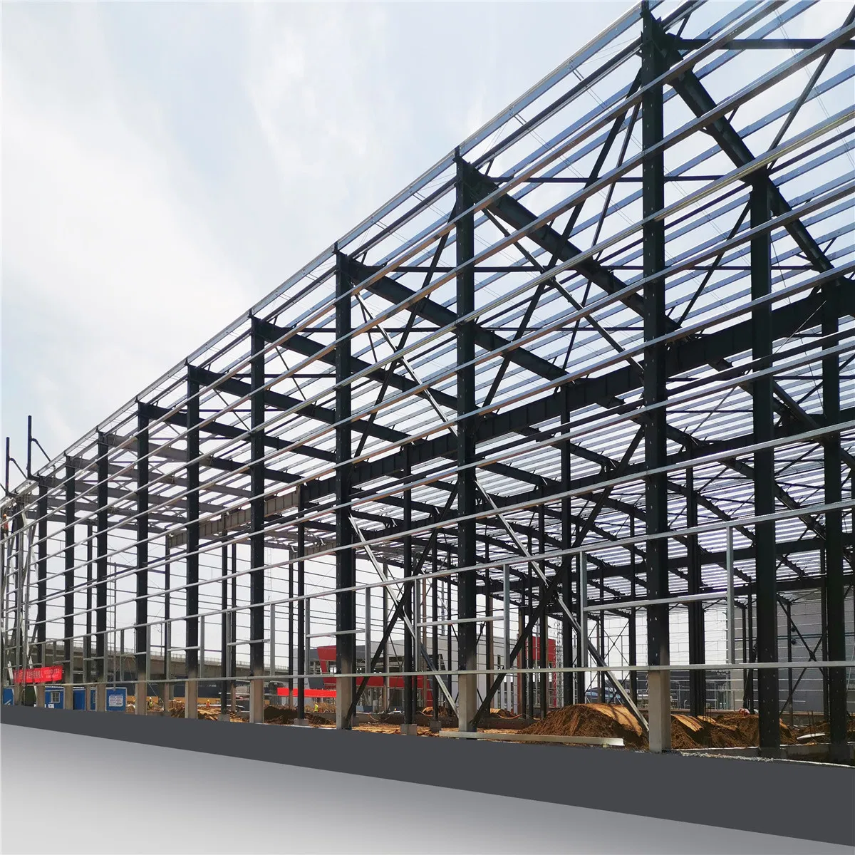 Galvanized Steelstructure Chicken Building