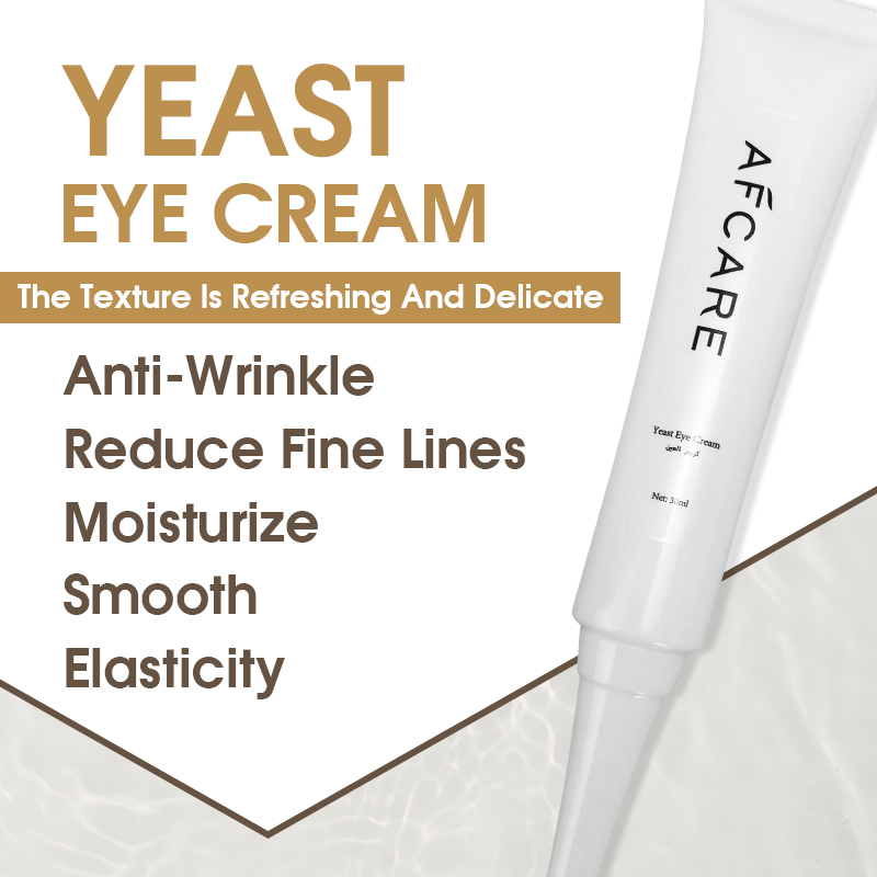 Yeast Repairing Eye Cream Lifting Firming Moisturizing OEM Dark Circles Anti-Wrinkle Elasticity