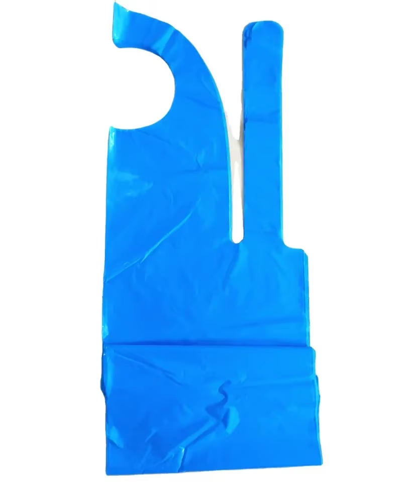 Disposable Waterproof Aprons Plastic CPE Restaurant and Home Kitchen Aprons