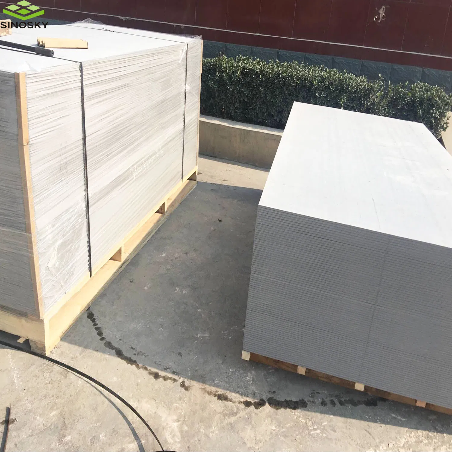 Weather Resistant Waterproof Cement Board Panels for Exterior Siding Material