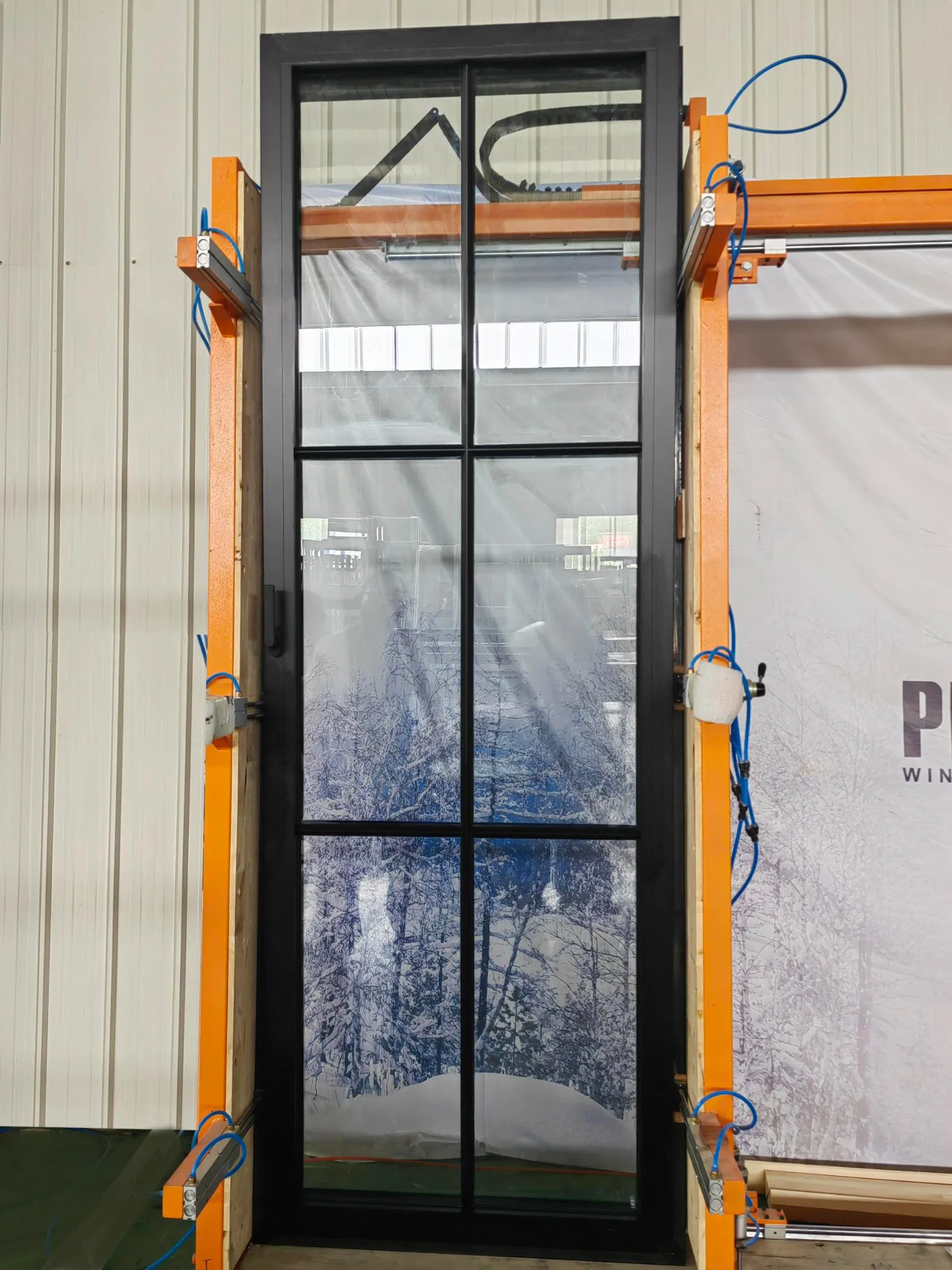 Penjoy Nafs Standard Thermal Broken Aluminum Tilt Turn Window with Grills