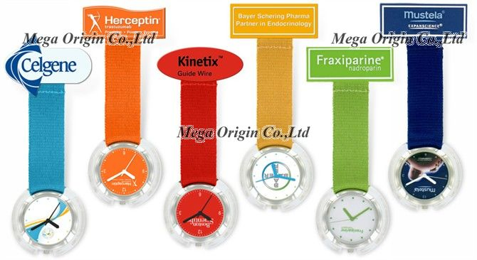 Waterproof Nurses Fob Watches Nylon Strap