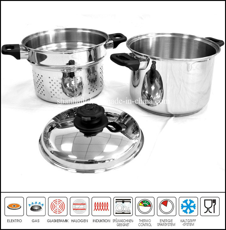Stainless Steel Stock Pot Steamer Pasta Cooker