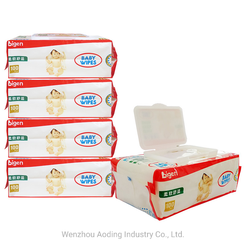 80 Counts Baby Wipes Sensitive Biodegradable Newborn Baby Wet Wipes