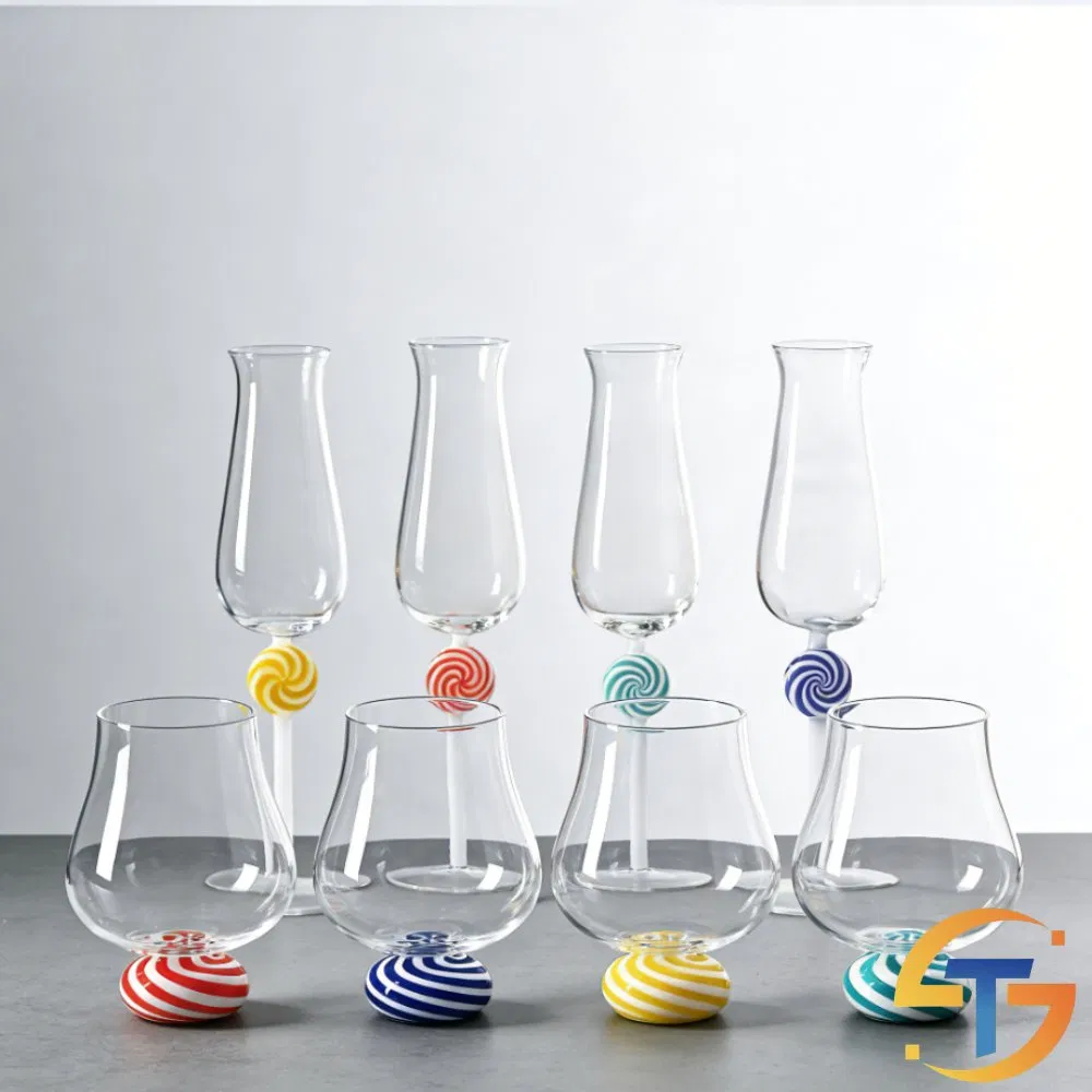 Бокал для шампанского из жаропрочного стекла