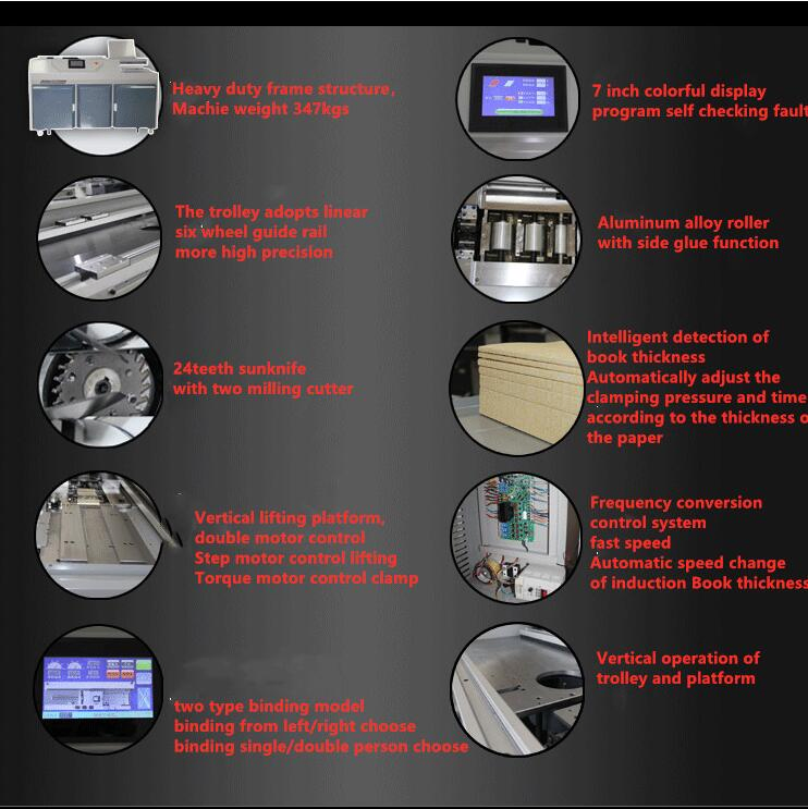 or-G80 Glue Binder Machine for Paer Book