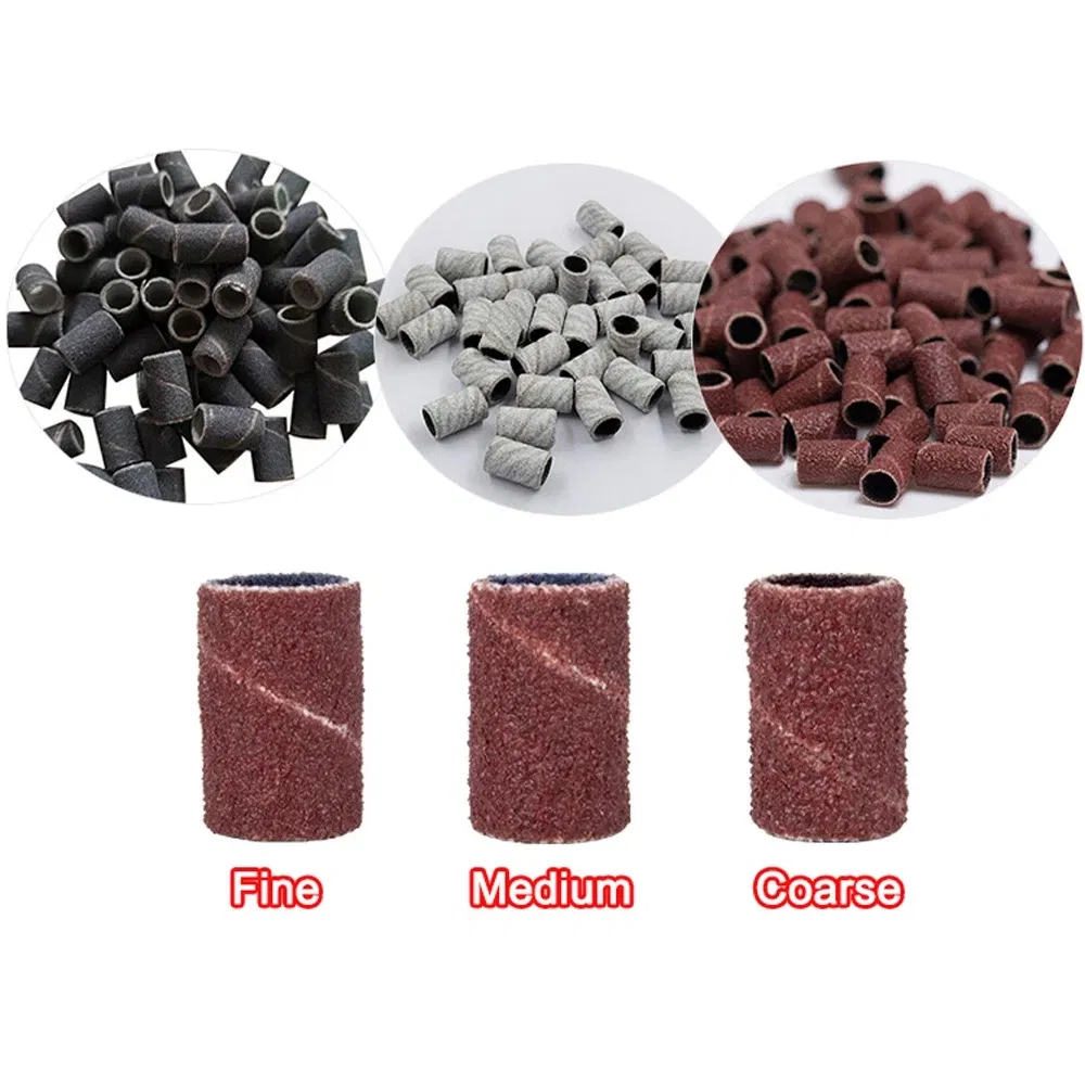 Factory Outlet Manicure Nail Tool Sanding Bands for Nail Drill Bits Sanding Paper Loop