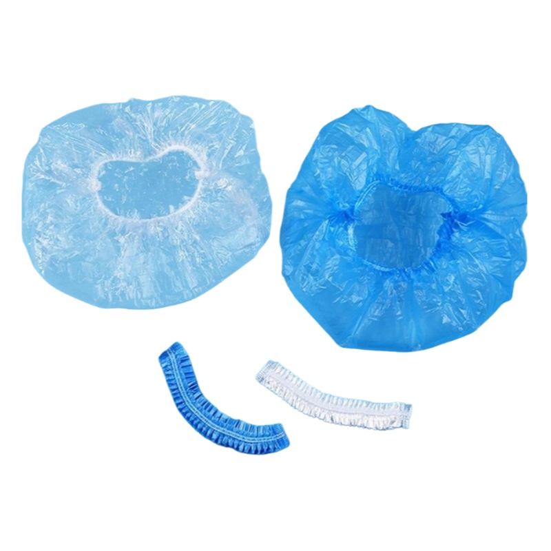 Disposable Waterproof PE Shower Cap for Women and Men Ideal for Home/ Hotel/Hair Salon/Travel/Hair Treatment Essentials
