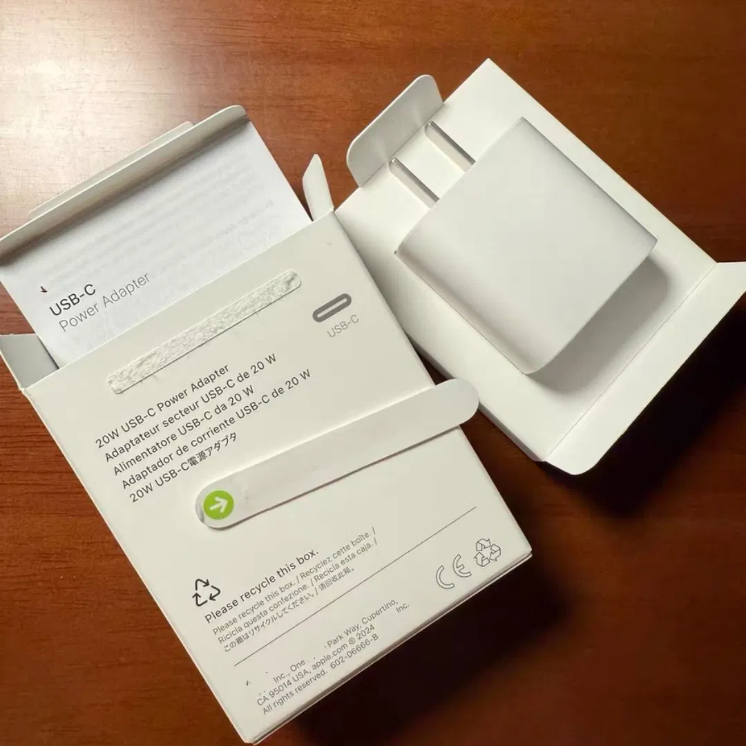 Оригинальное зарядное устройство Pd 20W Fast Charging для iPhone