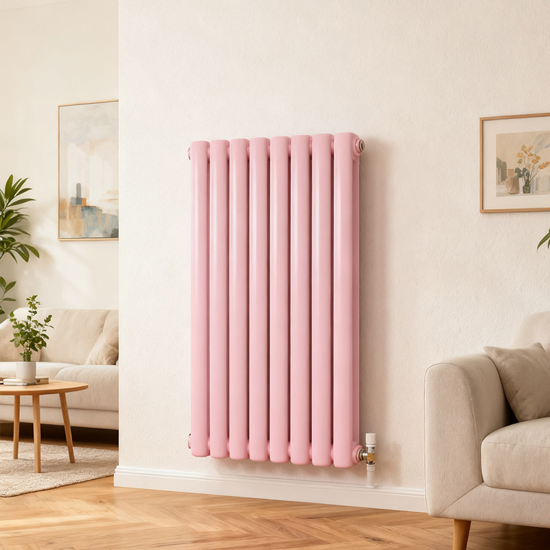 Thermostatic Minimalist Design Steel Radiators for Bathroom Heating