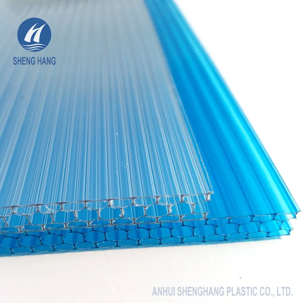 Anti-UV Coated Honeycomb Polycarbonate Plastic PC Panel