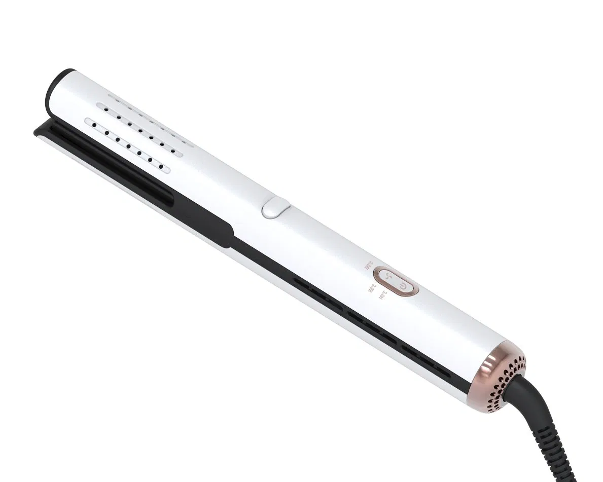 Bidisco Cool Air Hair Styling Tools 2 in 1 Straightener and Curler Electric Hair Iron