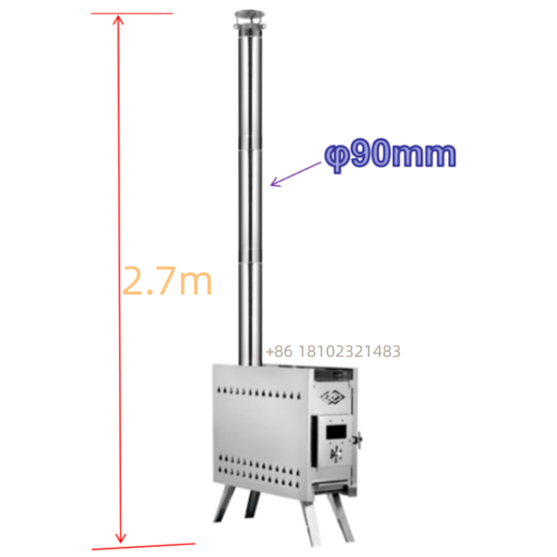 Outdoor Tent Camping Wood Stove Portable Wood Burning Stoves for Cooking Camping