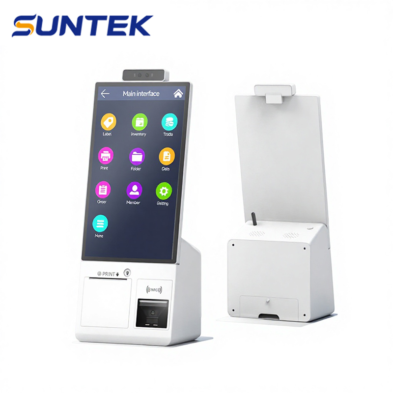 15.6 Inch Capacitive Touch Screen Android/Windows OS Self-Service Ordering Payment Kiosk Suntek Sdk Indoor Hotel Self Check-in