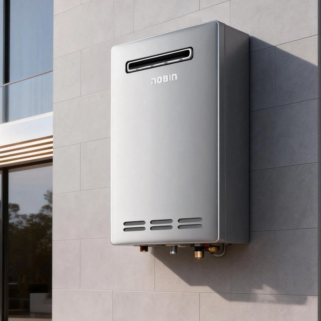 Reliable Gas Water Heater 30kw 16L Hot Water Production