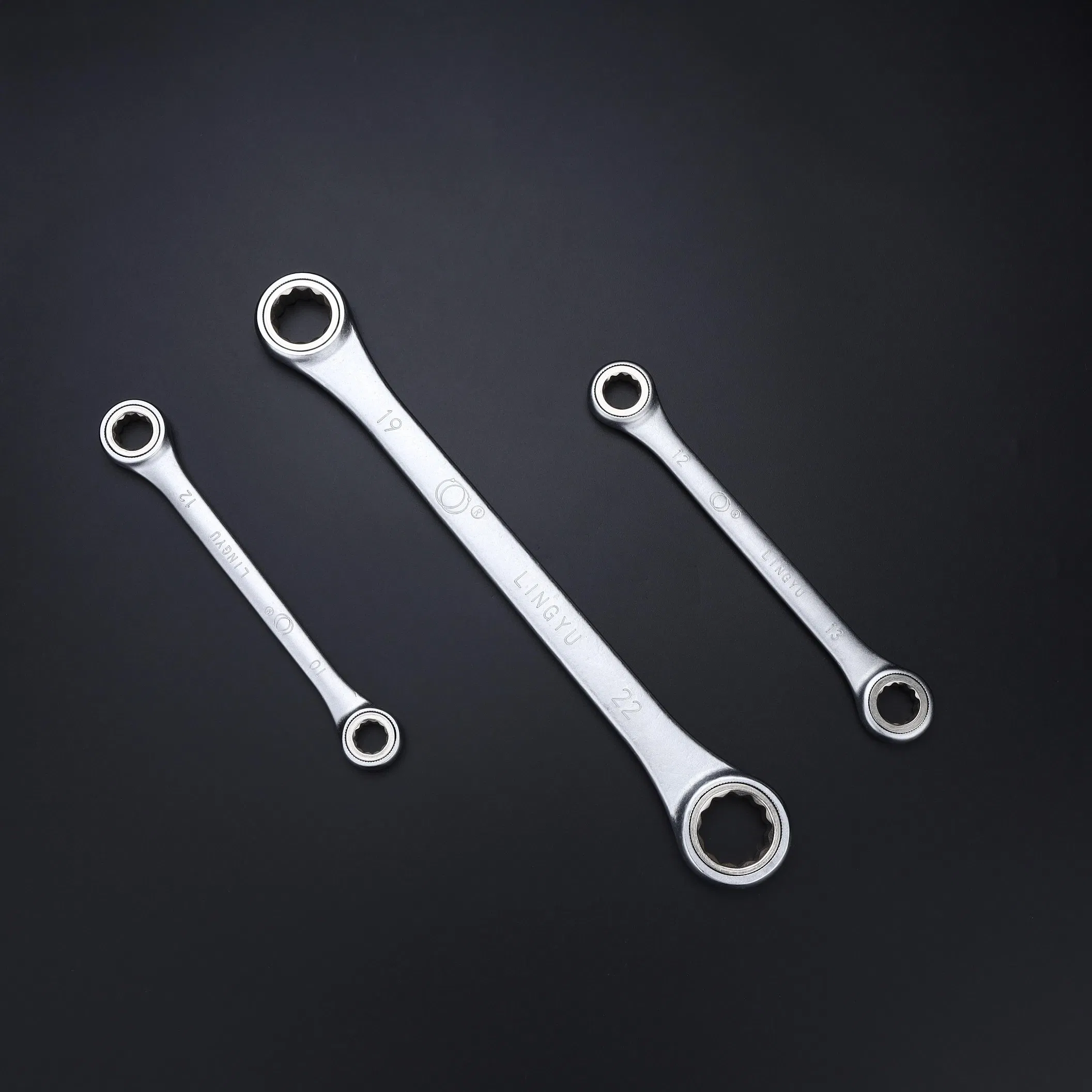 8mm-24mm Fixed Rachet Combination Wrench Spanner Adjustable Wrench