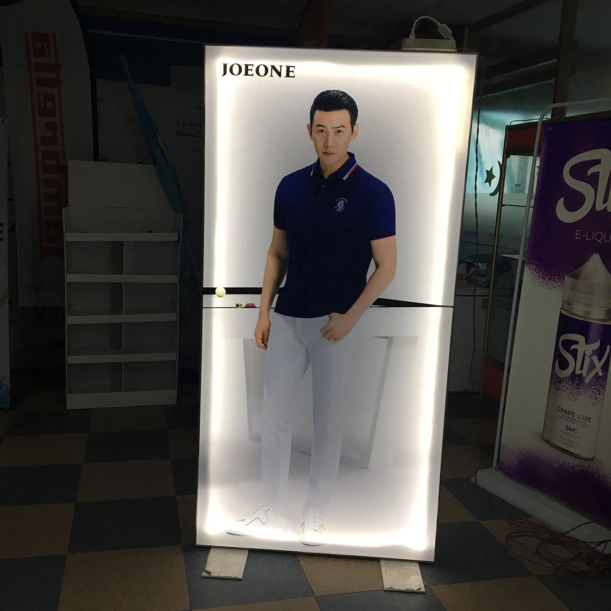 Square Waterproof Aluminum Advertising Indoor and Outdoor Ultra Slim Light Box