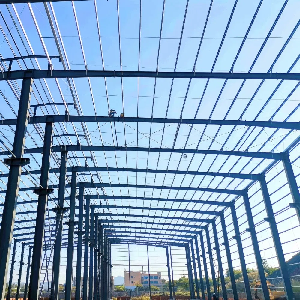 Prefabricated Industrial Steel Structure Building Customized Design for Warehouse Workshop Factory Construction Q235B Q355b Steel Material