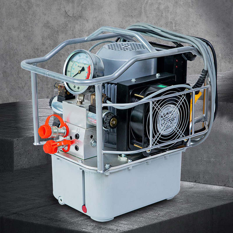 Large Flow 10L Oil Capacity 700 Bar Electric Hydraulic Torque Wrench Pump