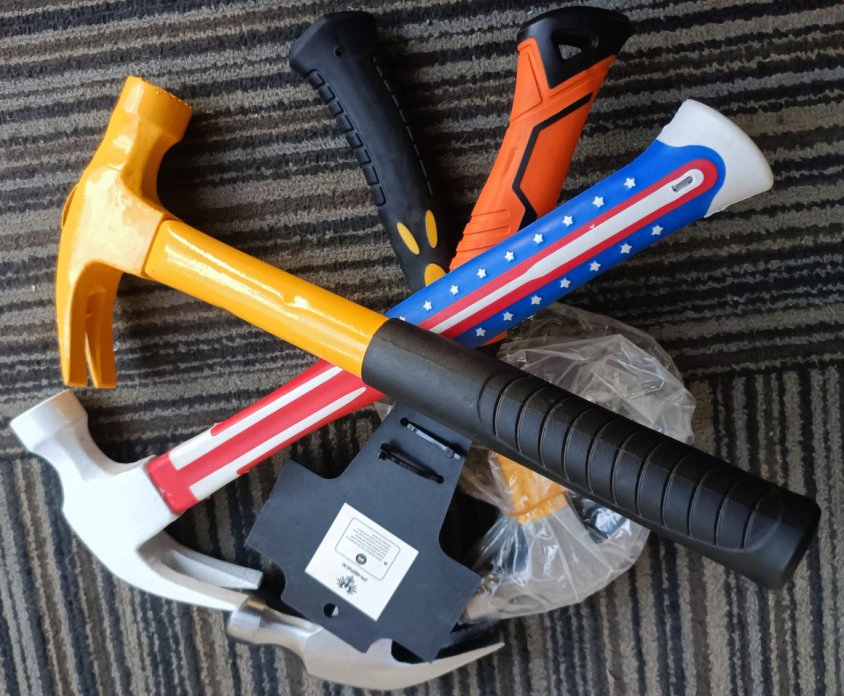 0.25kg 0.5kg 0.75kg 1kg 16oz Forged Steel 700g Cast Iron Claw Hammer