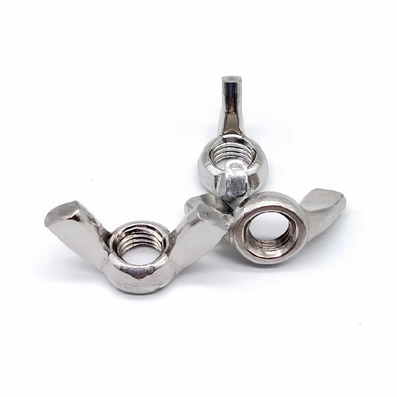 M3 Stainless Steel 304 316 Round Wing Nuts