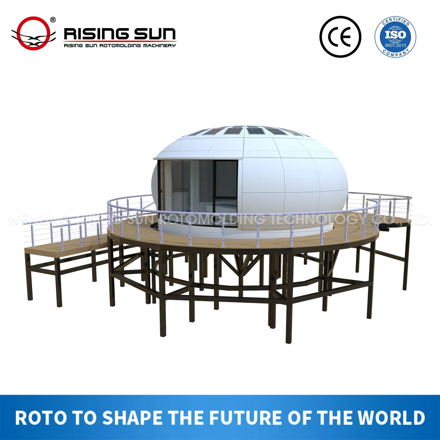 Rotational Molding Plastic Customized Starry Bubble House for Hotel