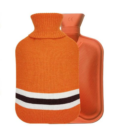 Hot Selling Personalized Design Soft Comfortable Elastic Knitted Hot Water Bottle Bag Cover