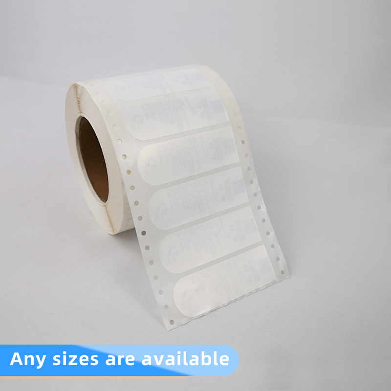 Factory Direct Self-Adhesive PP Labels - Glossy, Tear-Resistant Mineral Water Bottle Beverage Labels