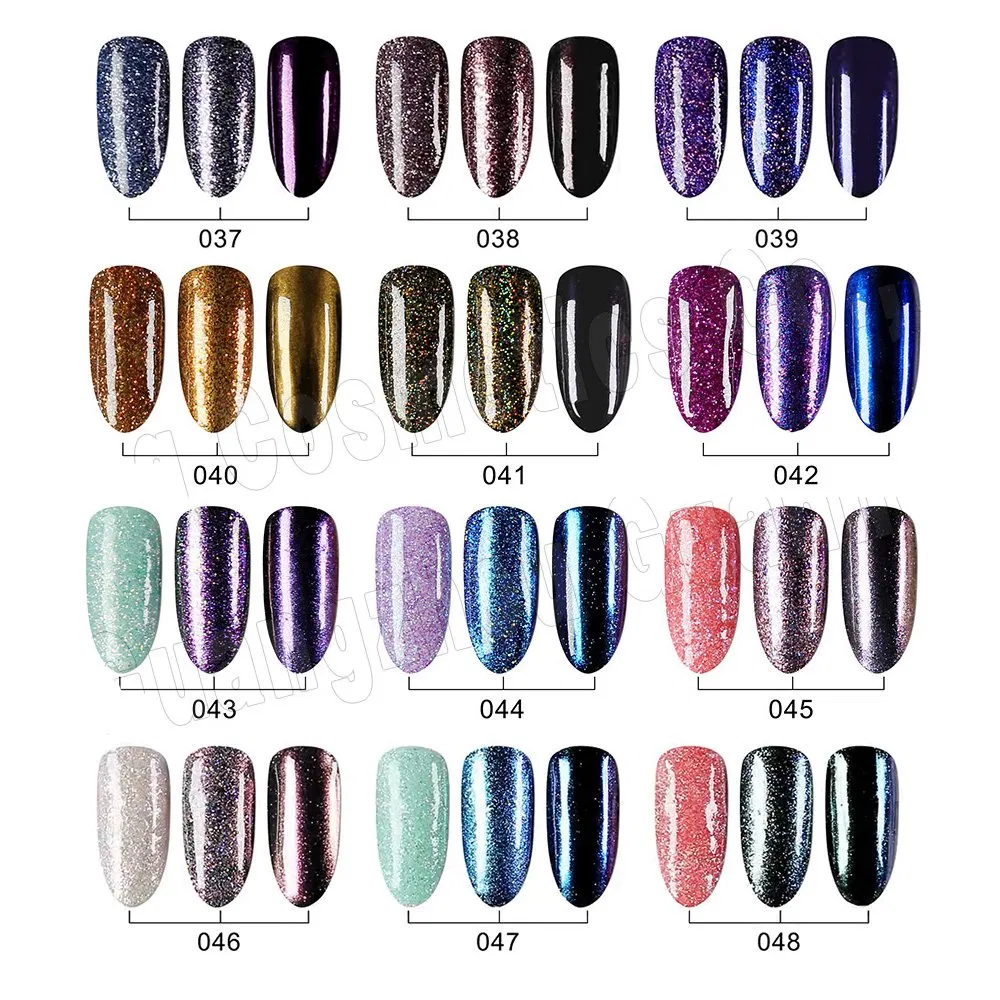 Wholesale Chrome Glitter Nail Powder Set