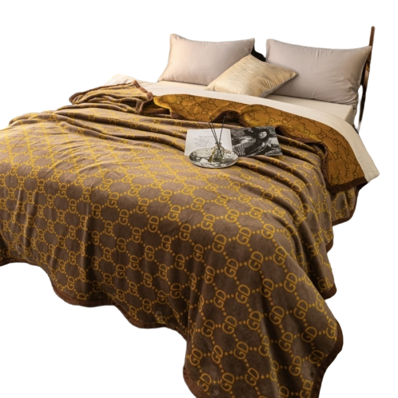 Soft Racheal Weighted Fire Velvet Blanket for Home Use