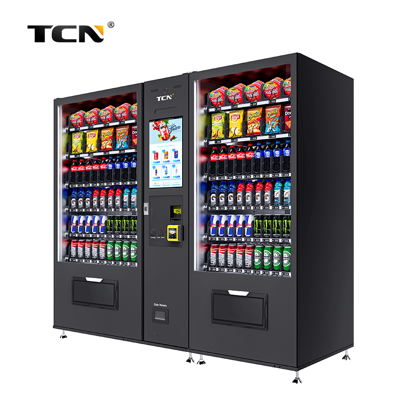 Tcn Automatic Drink and Snack Touch Screen Vending Machine