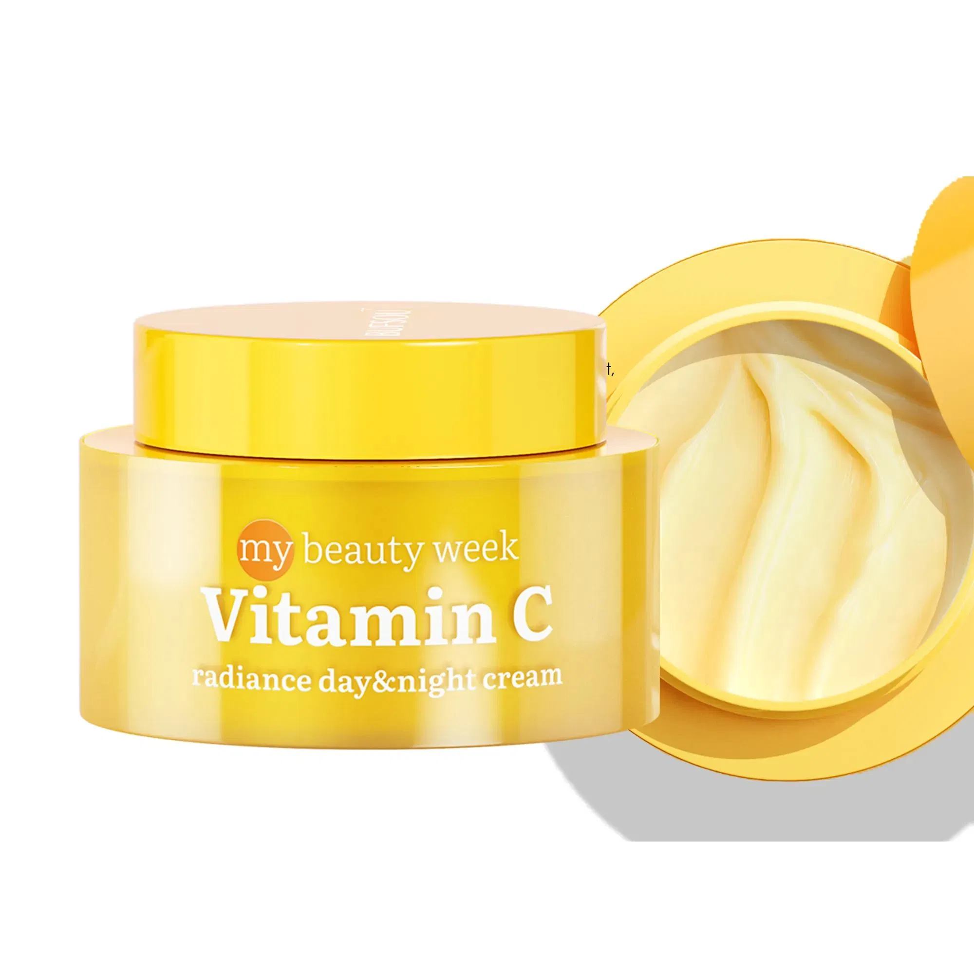 Private Label New Organic 7 Days Glowing Moisturizing Facial Cream Anti-Aging Brightening Whitening Vitamin C Face Cream