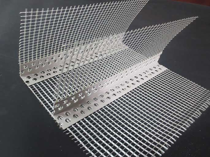 Durable PVC Coner Bead with Fiberglass Mesh for Drywall Protection 2.5m 3m
