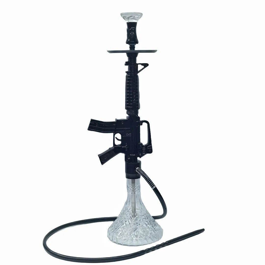 Arabian Hookah Set Mix Color 90cm Resin Water Smoke M4a1 Gunmetal Aluminum Shisha
